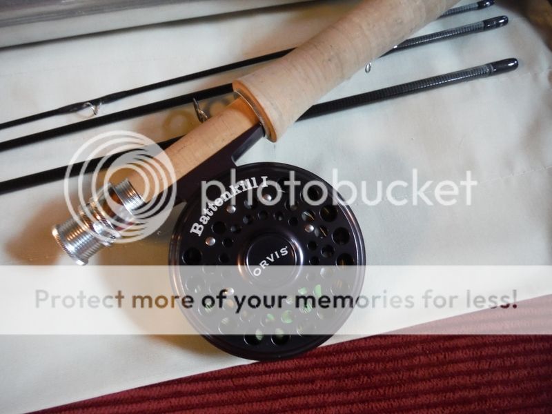 For sale Orvis Superfine Carbon 7 ½ foot 1 weight fly rod and